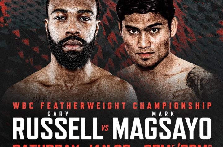 Magsayo Challenges Russell for the WBC-126 World Title Jan 22 in Atlantic City