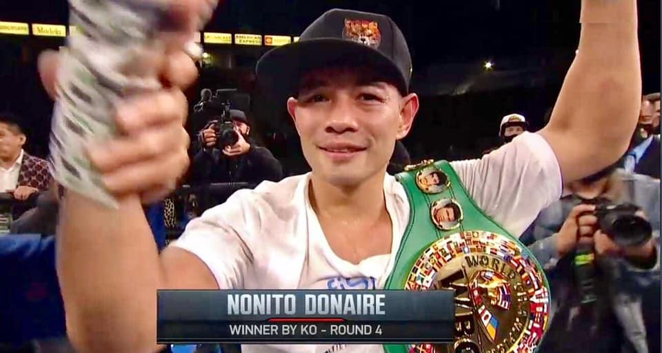 NONITO DONAIRE STOPS GABALLO IN 4, RETAINS WBC WORLD TITLE; WANTS INOUE!