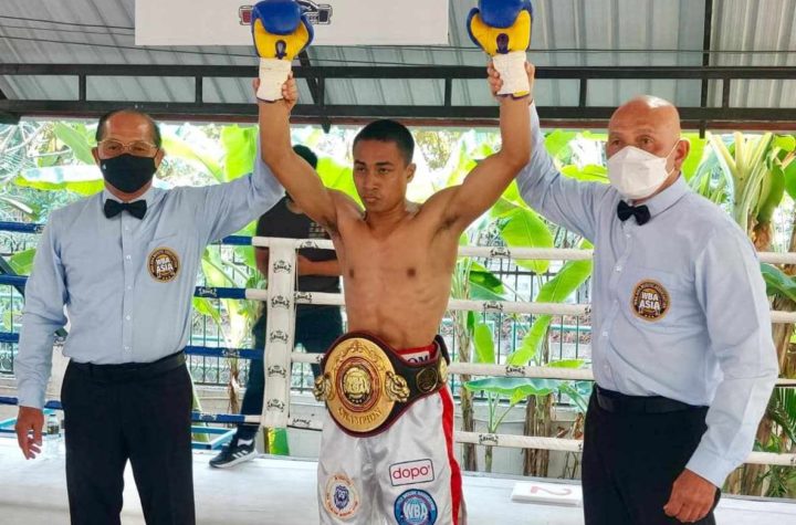 Heavy-handed Nattapong Obliterates Challenger, Retains WBA Asia 115 Belt in Thailand