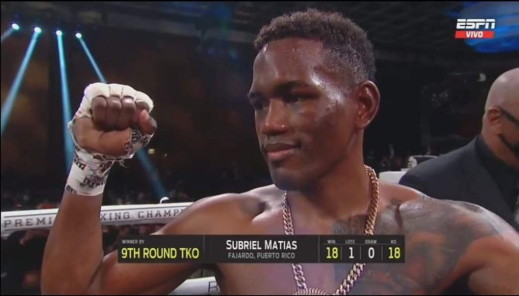 Puerto Rican Matias Scores KO Win over Armanian Ananyan