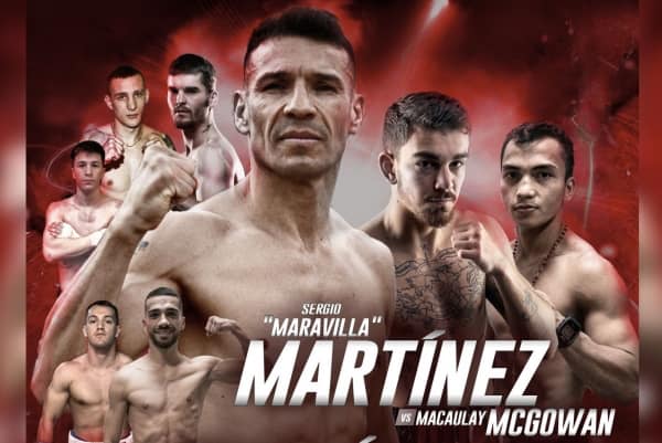 Sergio “Maravilla” Martinez vs. McGowan tomorrow Thursday in Madrid