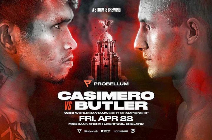 Casimero Set to Defend WBO Belt Against Briton Butler April 22 in 󠁧󠁢󠁥󠁮󠁧󠁿 Liverpool