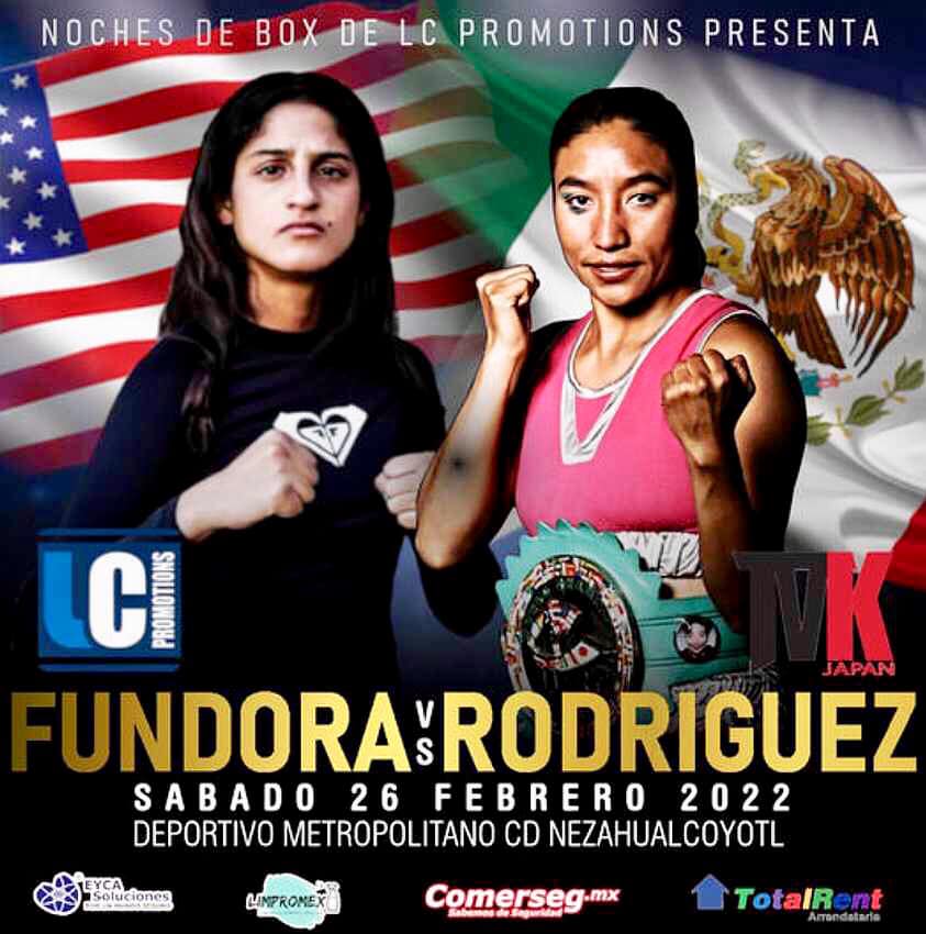 Gabriela Fundora Proud to Battle in México; Takes on Judith Rodríguez Feb 26