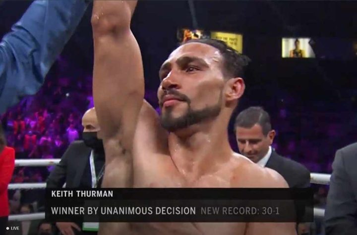 Keith Thurman is Back; Scores Exciting Win in Vegas!
