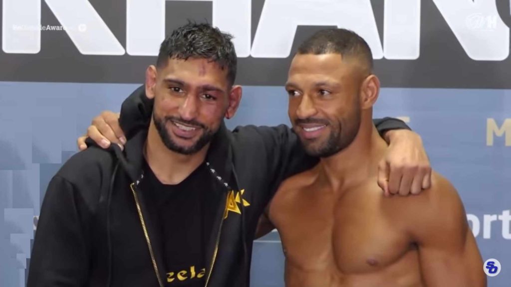 Kell Brook Stops Amir Khan Tough in 6; Their Years-long Bitter Rivalry Ends with Hand-Shake and Smiles