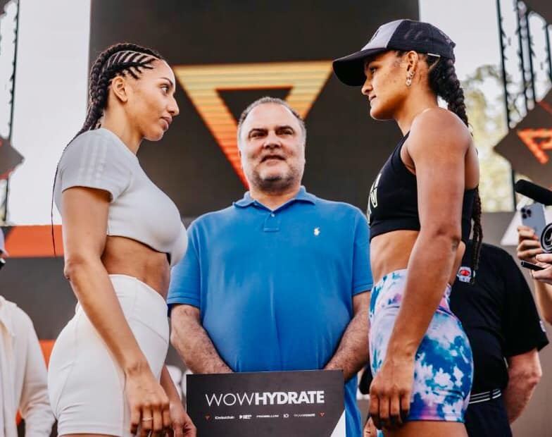 Estelle Mossely and Yanina del Carmen Lescano made weight
