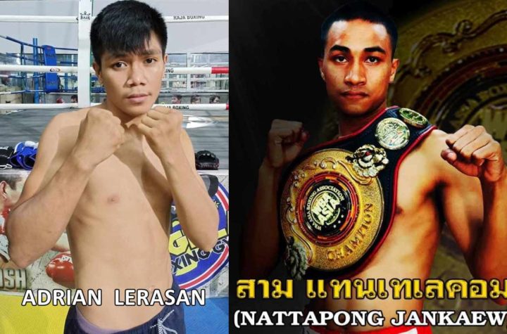 Filipino Adrian Lerasan Back to Thailand against Nattapong, Aiming to a 4th KO Win in the Land of Smiles