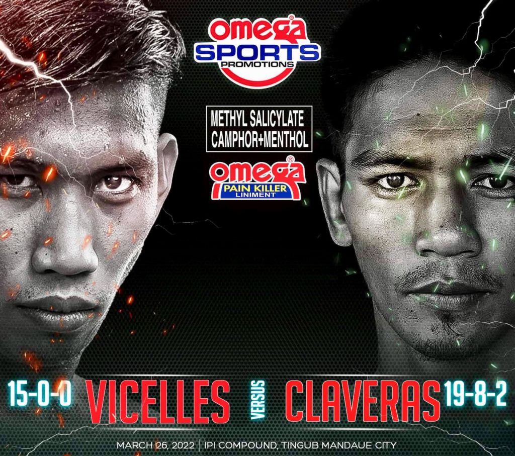 Omega Pugs Vicelles, Serafica, Roda, Cañete Ready to Rumble March 26 in Cebu