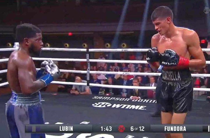 Fundora Stops Game Lubin in 9 in Las Vegas, Claims WBC Interim 154-lbs Strap