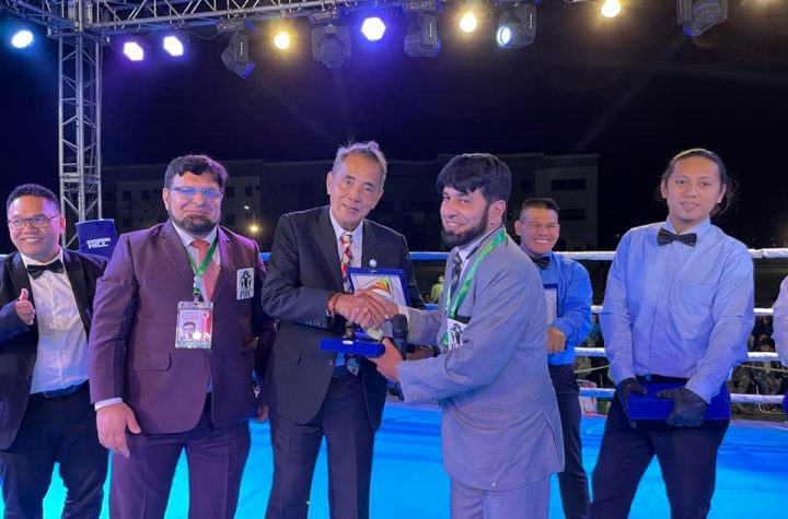 Pakistan Boxing Commission has awarded the Filipino WBA Ring Officials