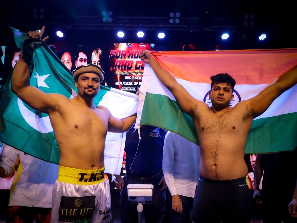 Heavyweights Khan of Pakistan, Agarwal of India Ready for ABF Title Battle for Honor and Glory in Thailand