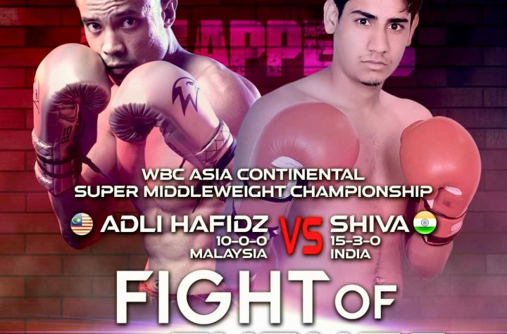 Malaysia’s unbeaten Adli Hafidz Battles the tough, glory-hungry Shiva of India