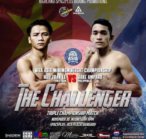 Huu vs Amparo for WBA Asia