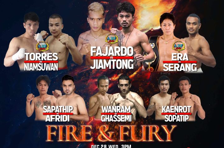 Fire & Fury Dec 28 @ SpacePlus Bangkok