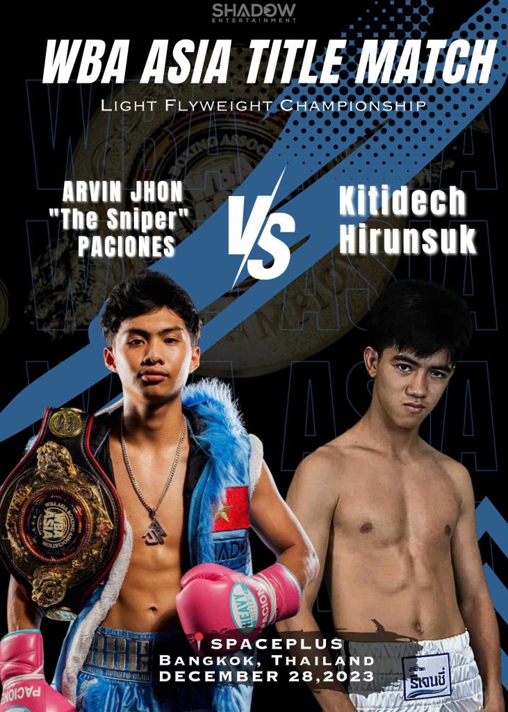 Aj Paciones Defends Wba Asia 108 - Fightnews Asia